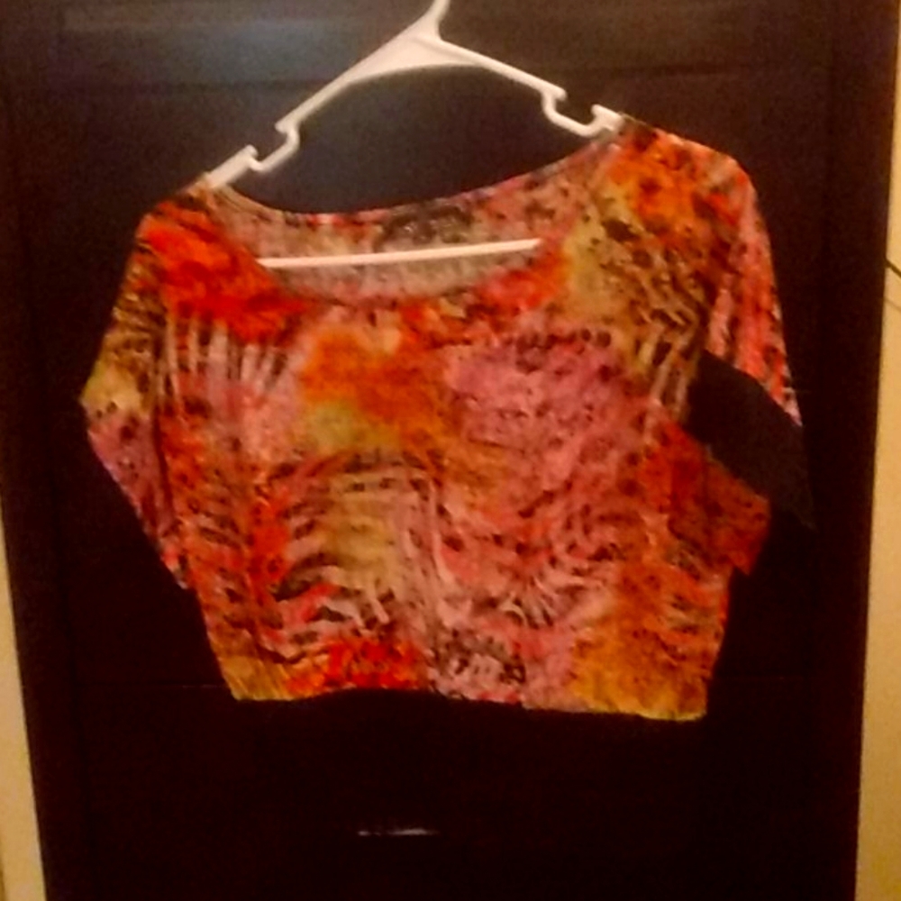 It is a short dress shirt